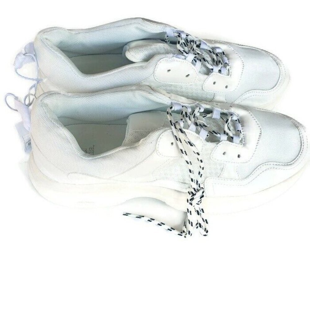 Wild Fable Maybelle Bulky Heavy Duty Sneakers Womens Size 11 Shoes White - Picture 3 of 6